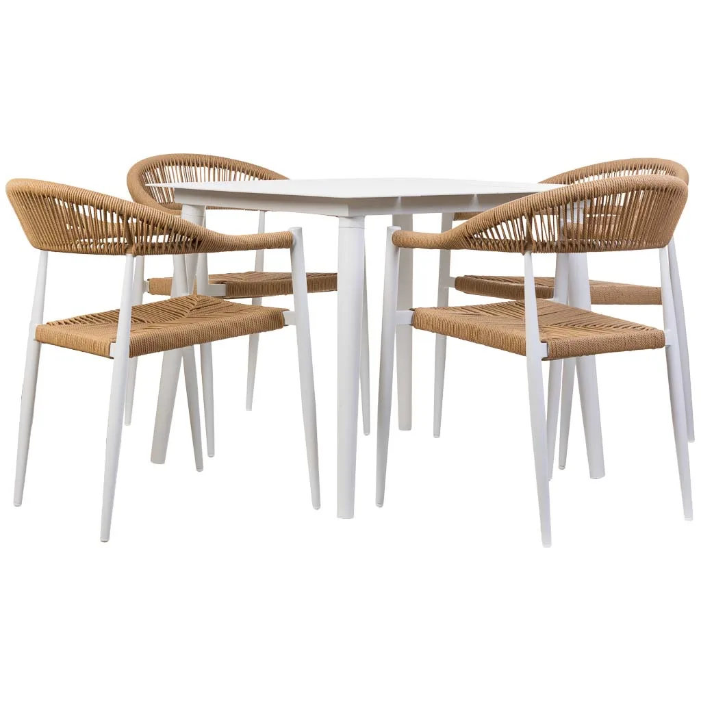 Set table chairs table – beige — Photo 3