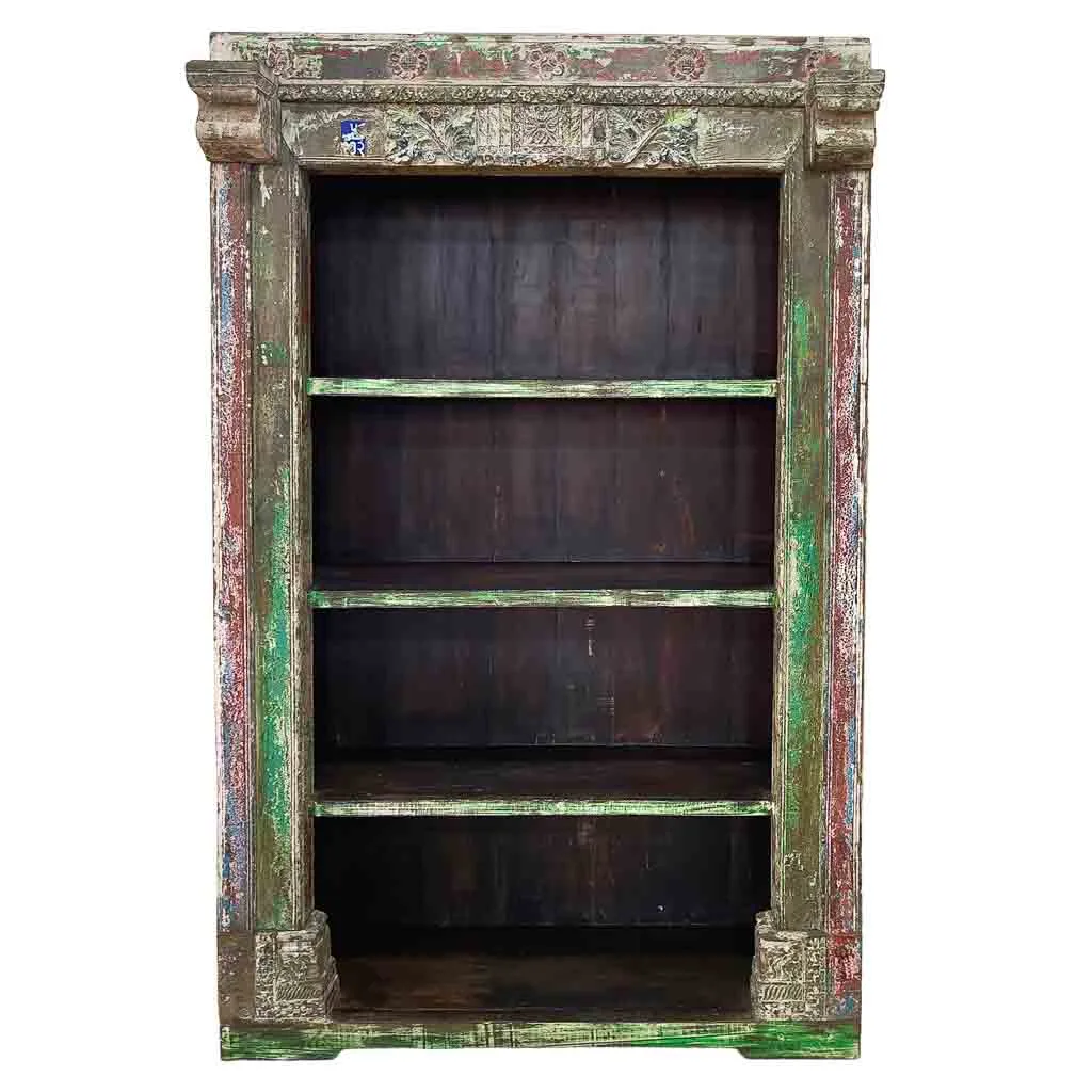 Handmade wood shelving unit bookcase — Photo 2