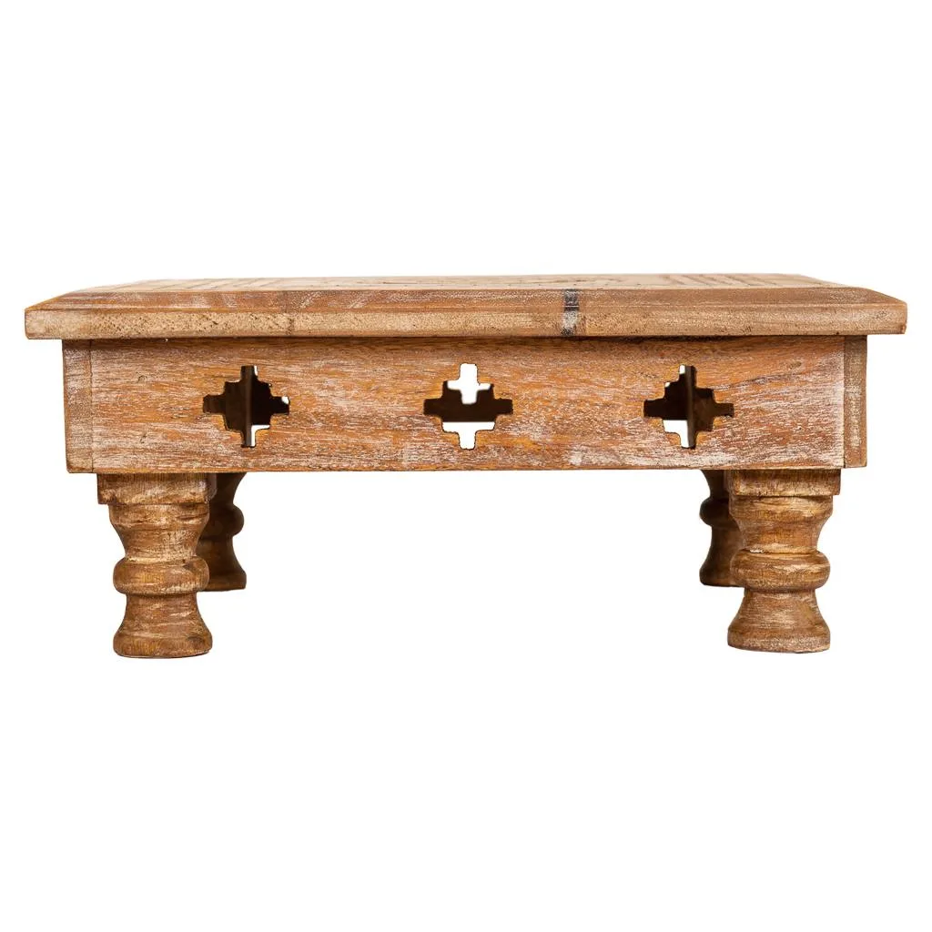 Carved handmade wood coffee table — Photo 2