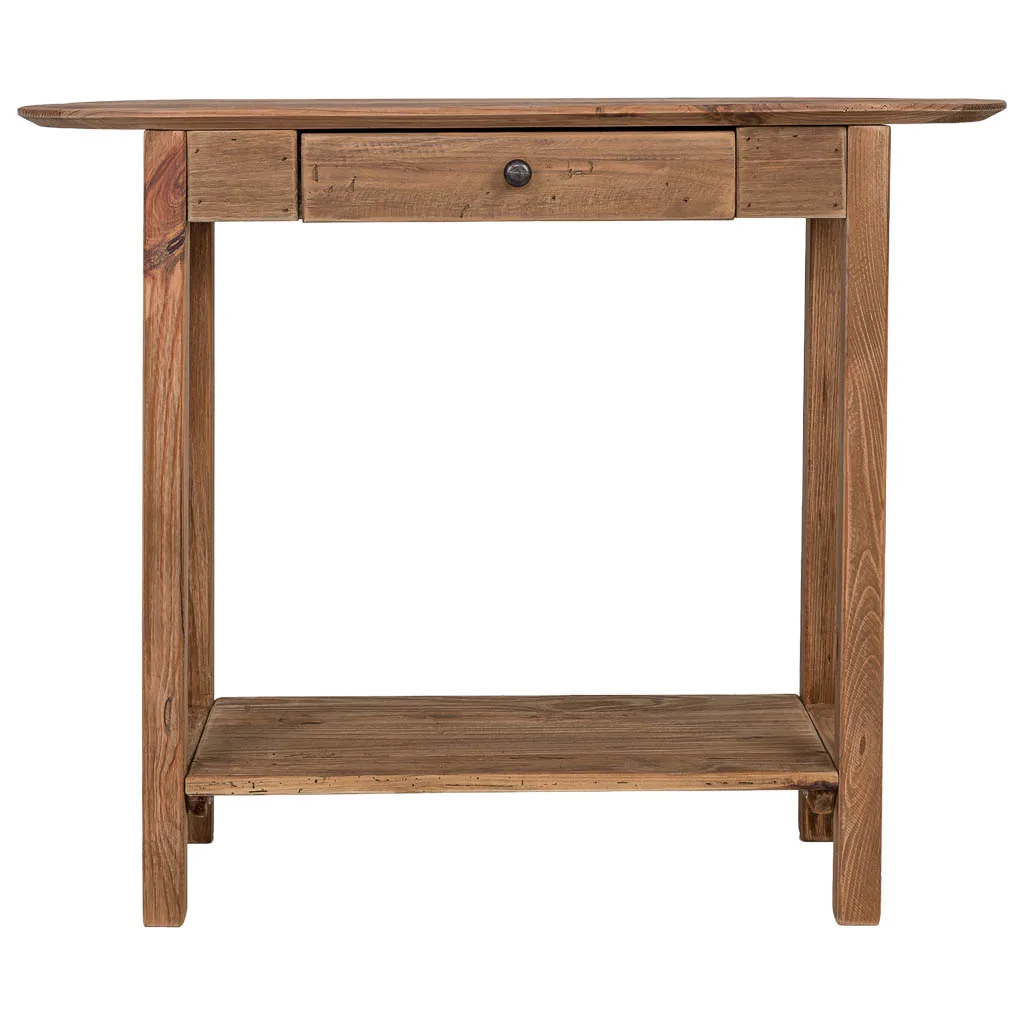 Halwandtafel van hout bruin — Foto 2