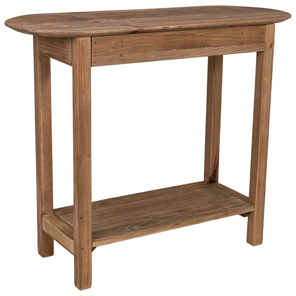 Halwandtafel van hout bruin — Foto 4