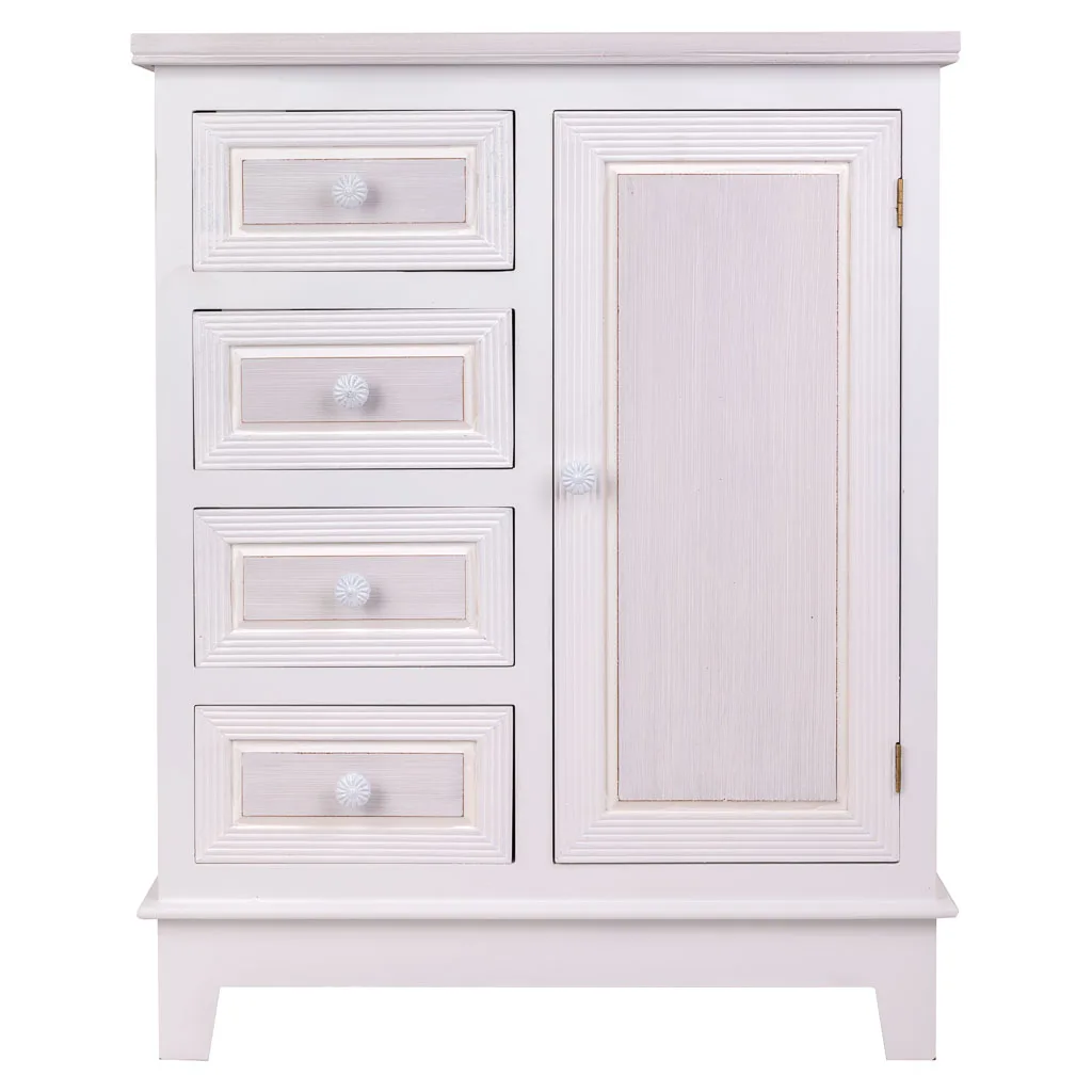Recibidor de madera blanco — Foto 2