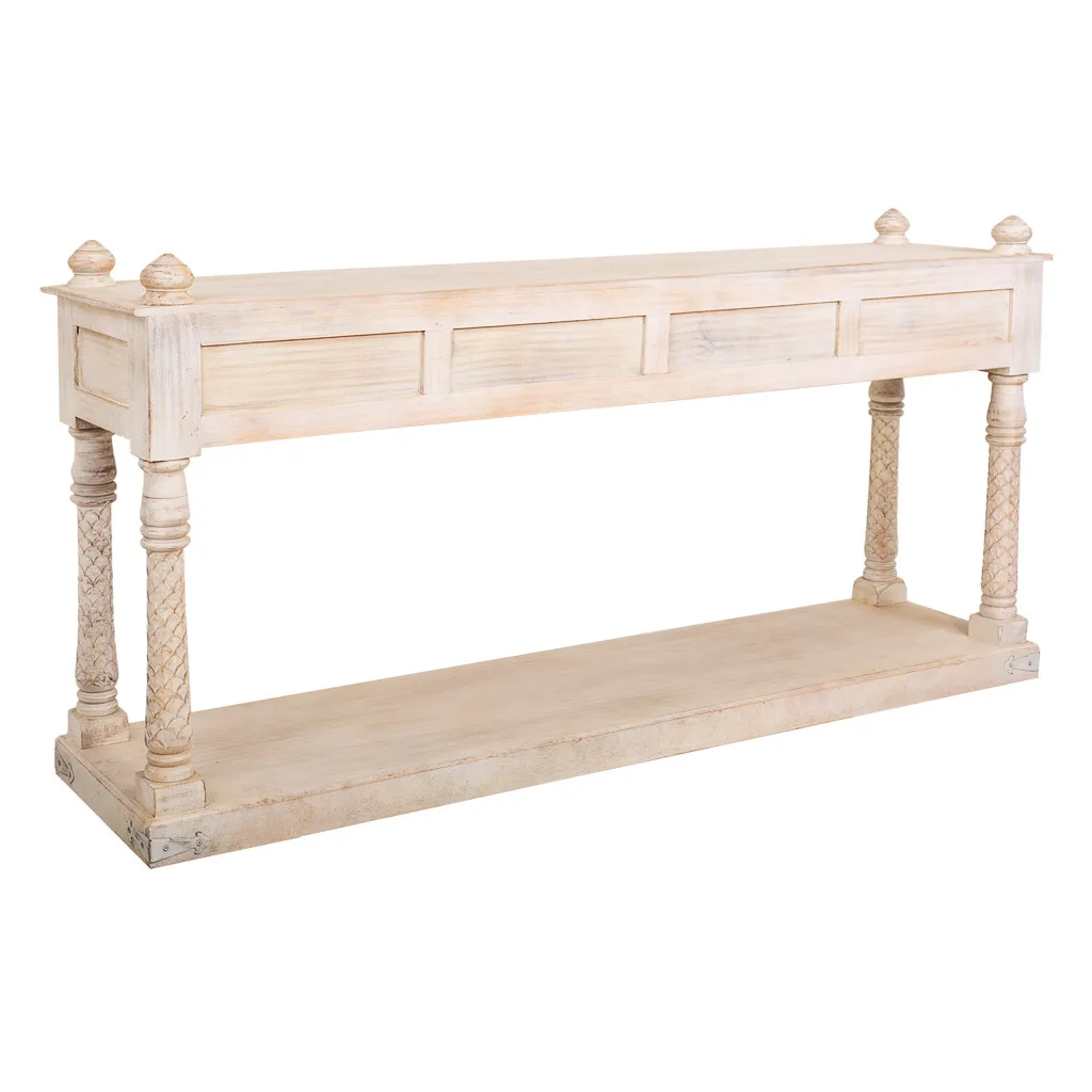 Handmade wood hallway console — Photo 4
