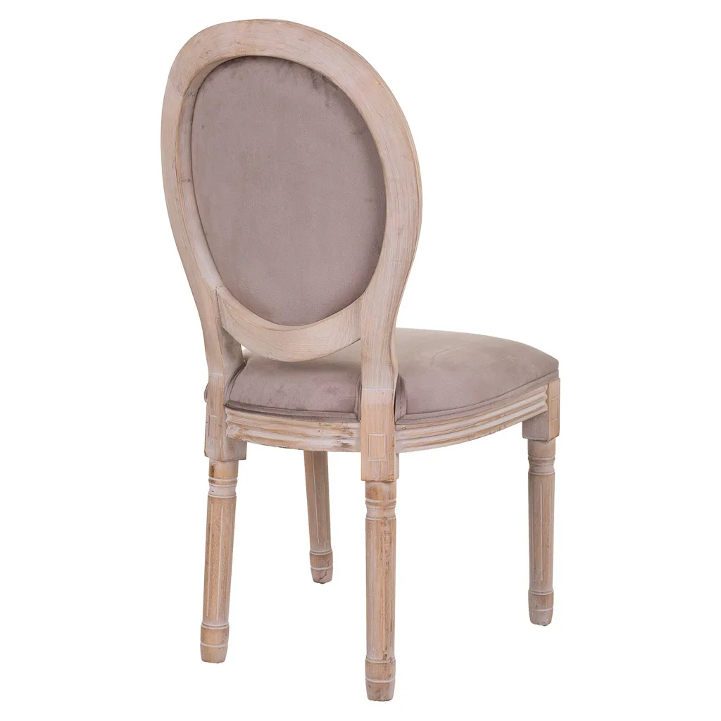 Silla tapizada de madera — Foto 4
