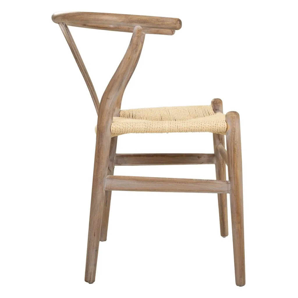Silla de madera marrón — Foto 3