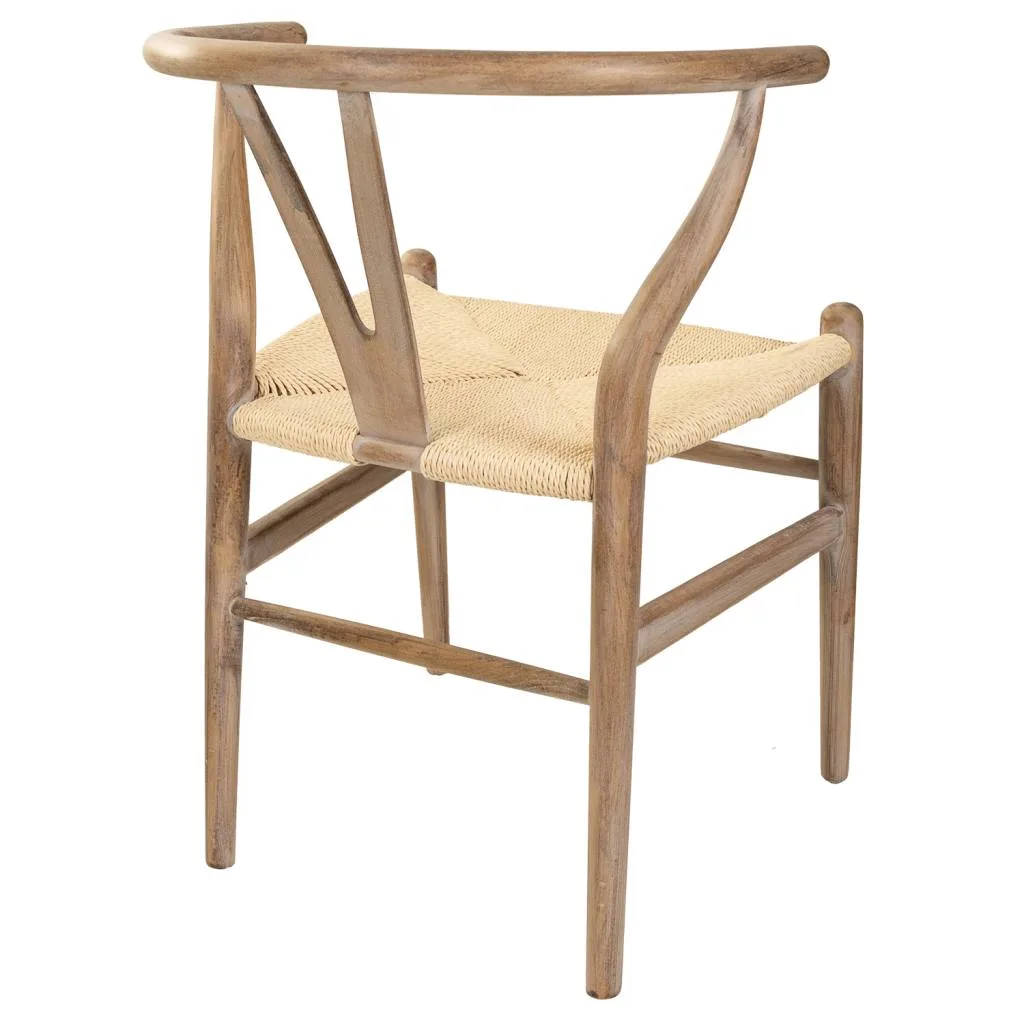 Silla de madera marrón — Foto 4