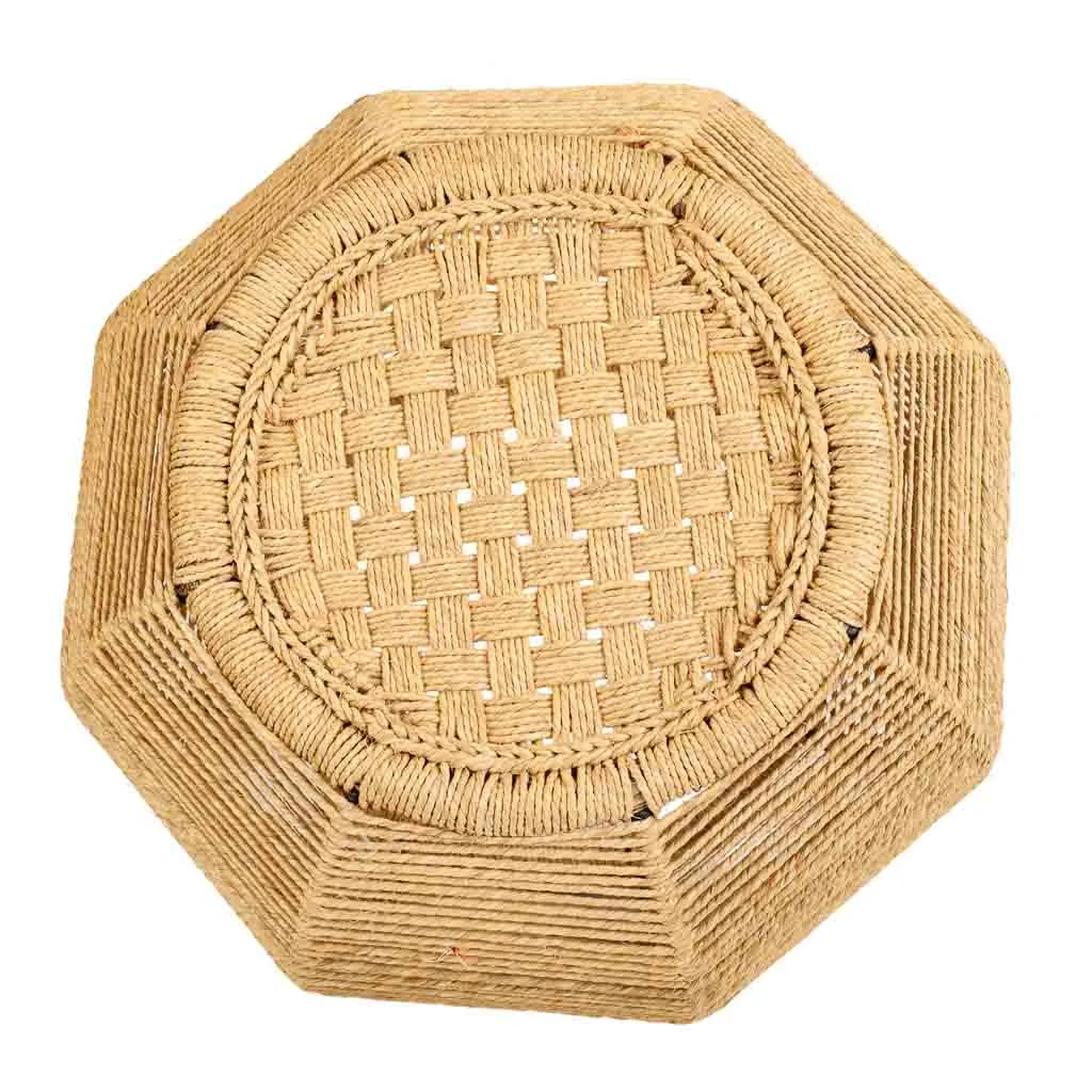 Braided rope stool — Photo 4