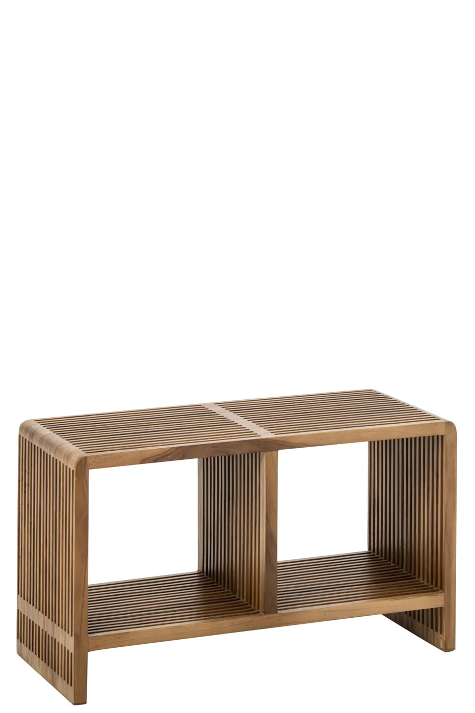Latjesbank van gerecycled hout