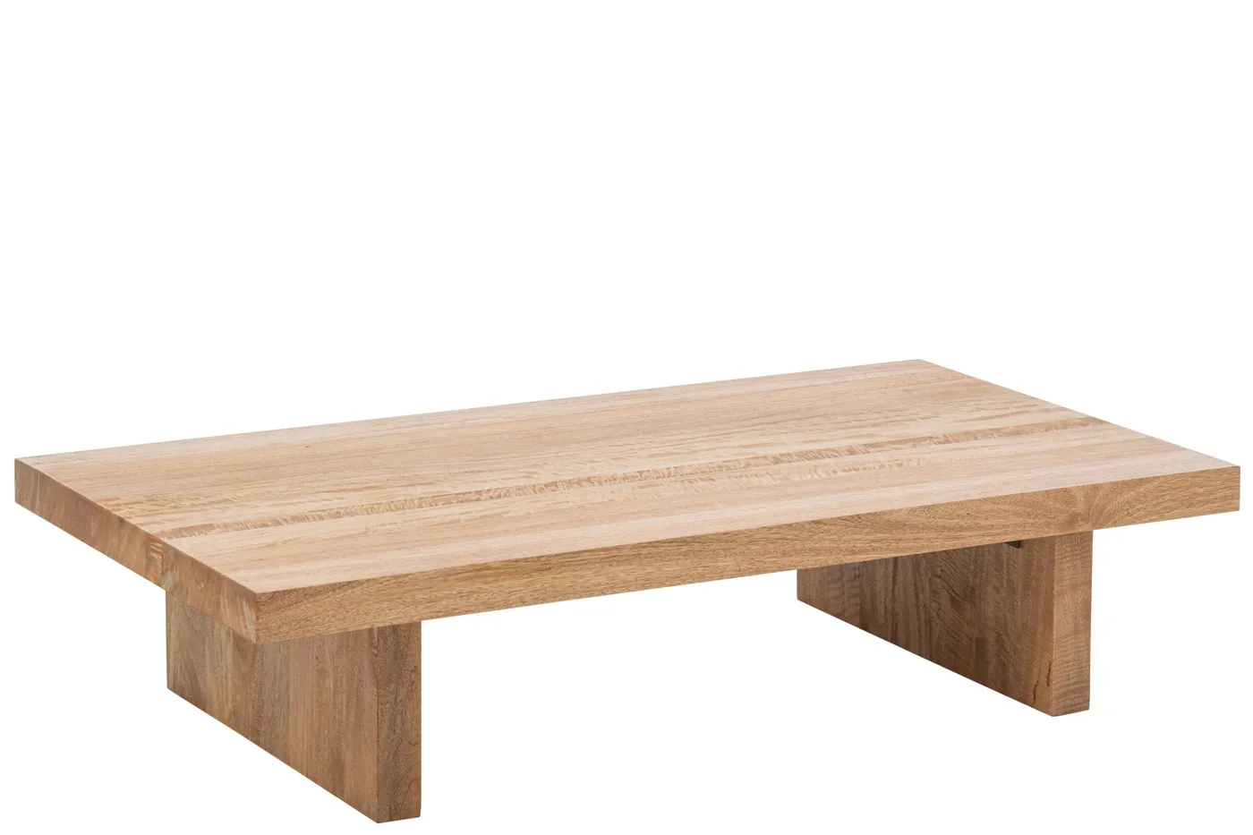 Natural mango wood coffee table