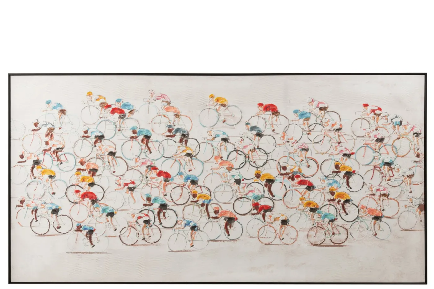 Cuadro ciclistas