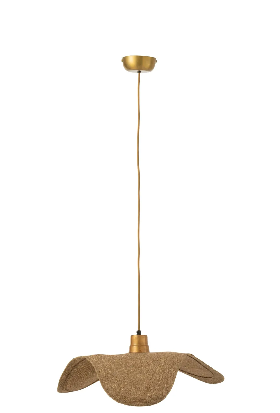 Moonj jute pendant light