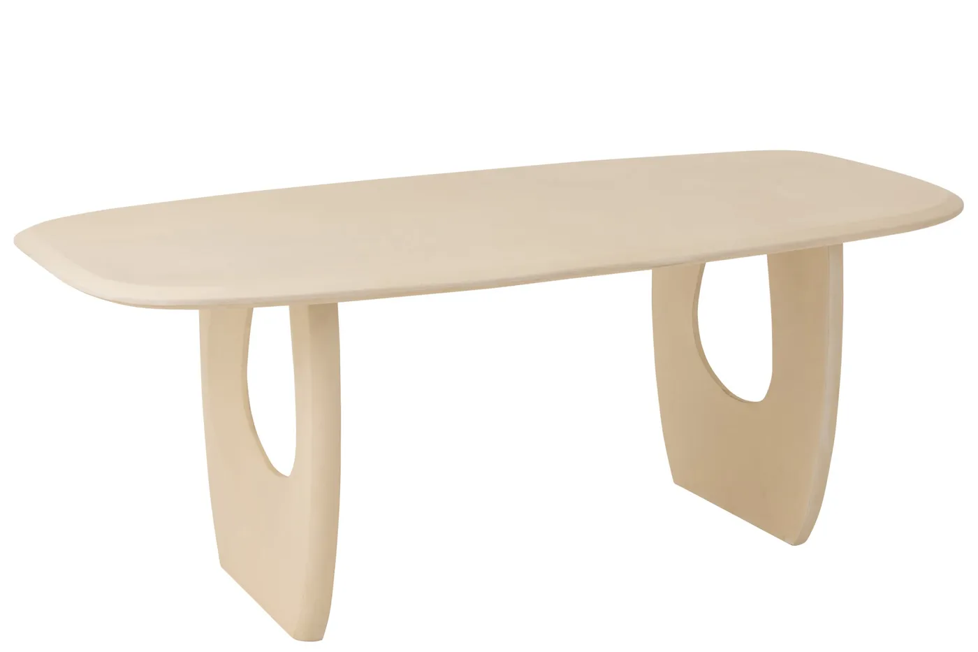 Eettafel Mark van beige mangohout