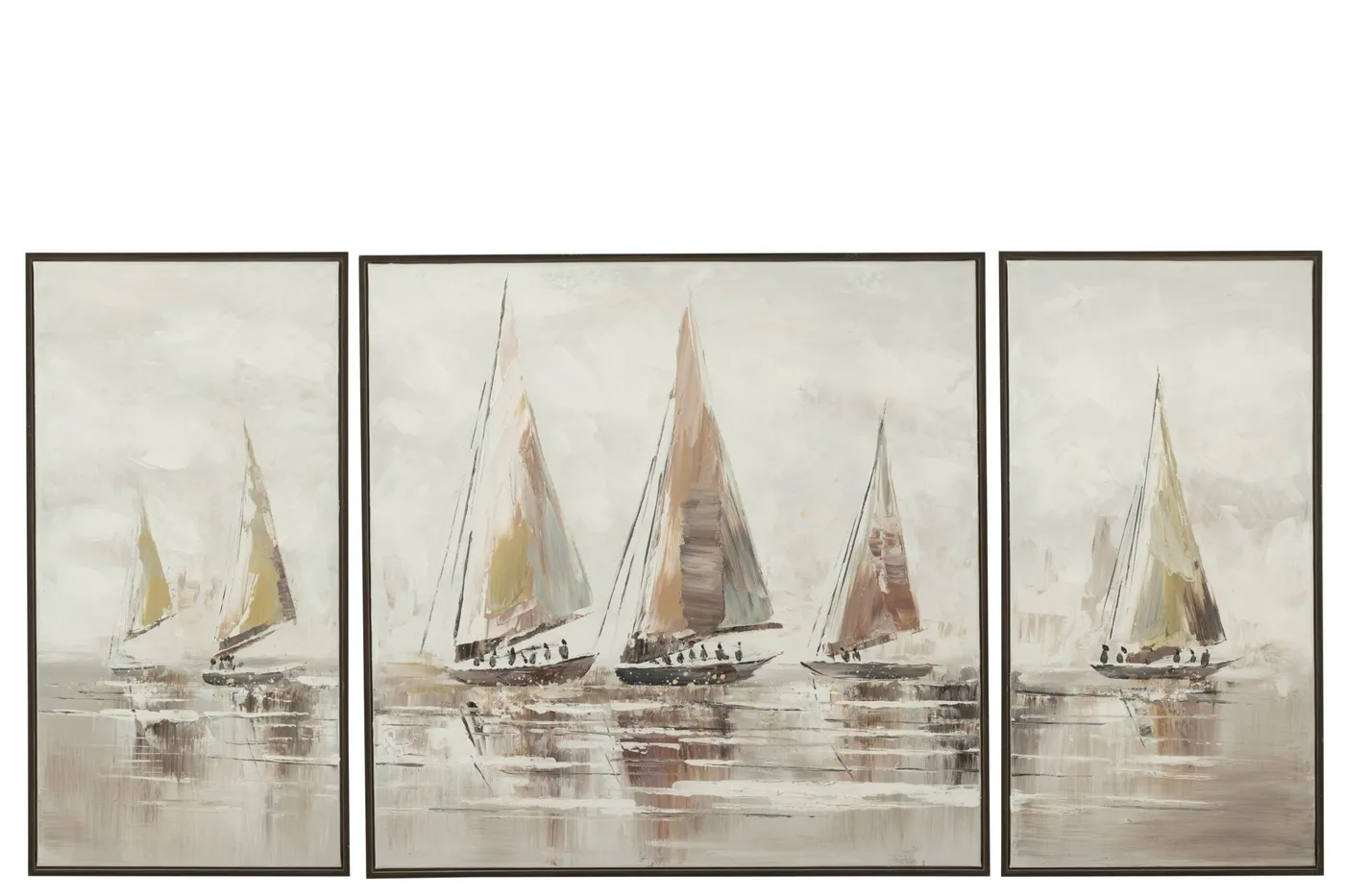 Lot de 3 tableaux voiliers