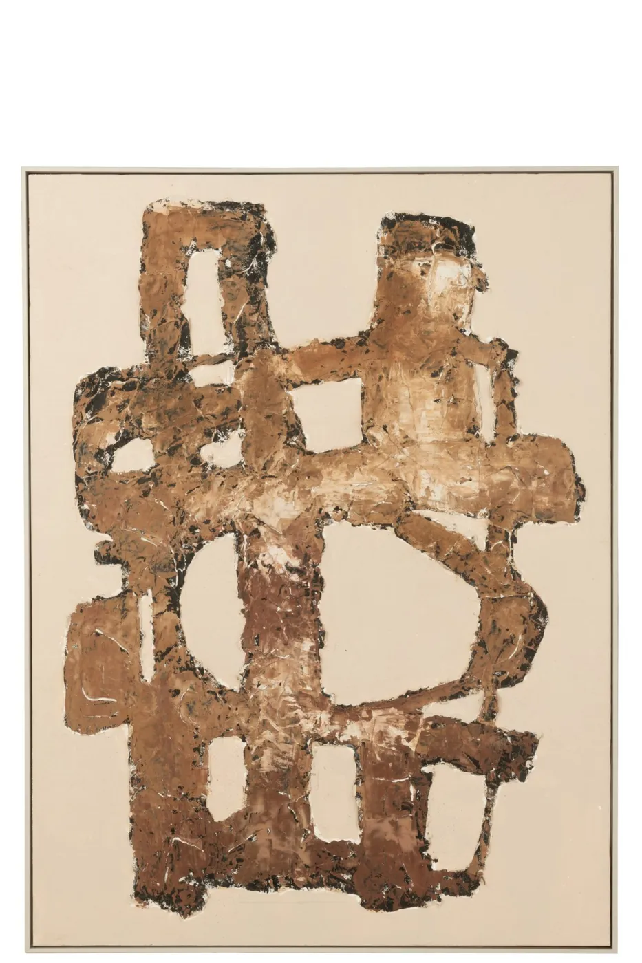 Tableau abstrait terre