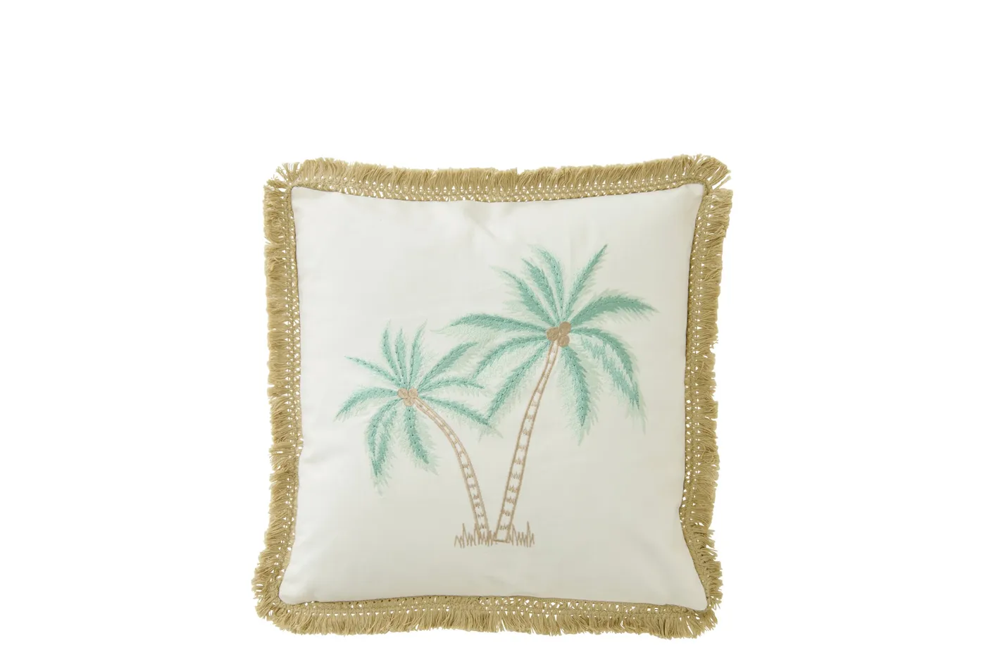 Kussen palmbomen turquoise